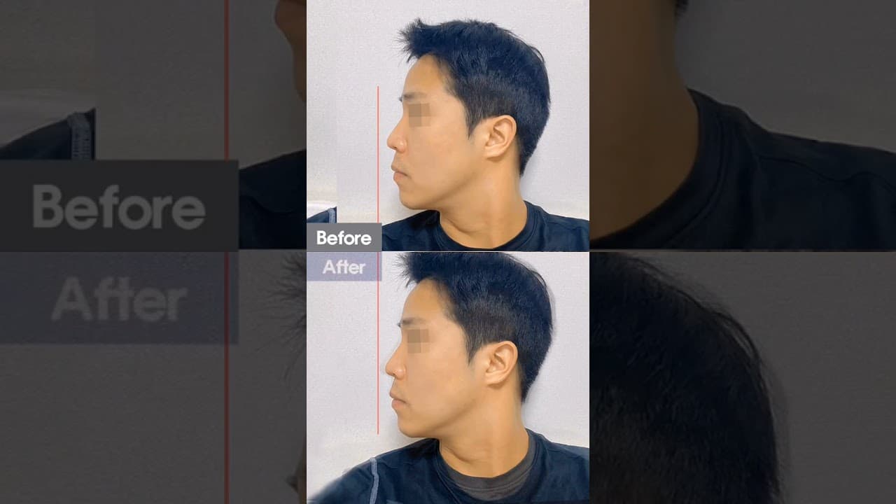 돌출입 고민이였는데 낮은코수술 하고 입매가 바뀜 | 남자 돌출입 낮은코 비순각 개선