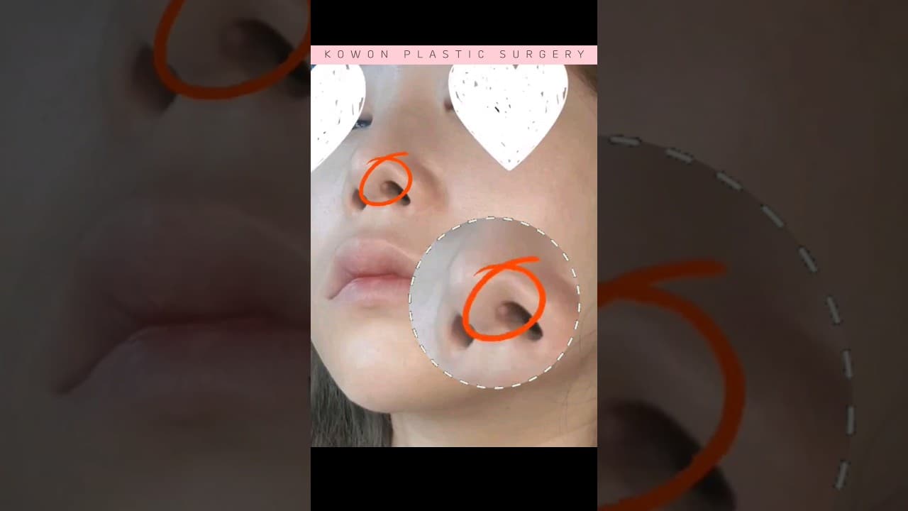 타원수술 코 안에 연골 튀어나와서 코 재수술 했어요 他院修正鼻先の軟骨が出てきて再手術しました