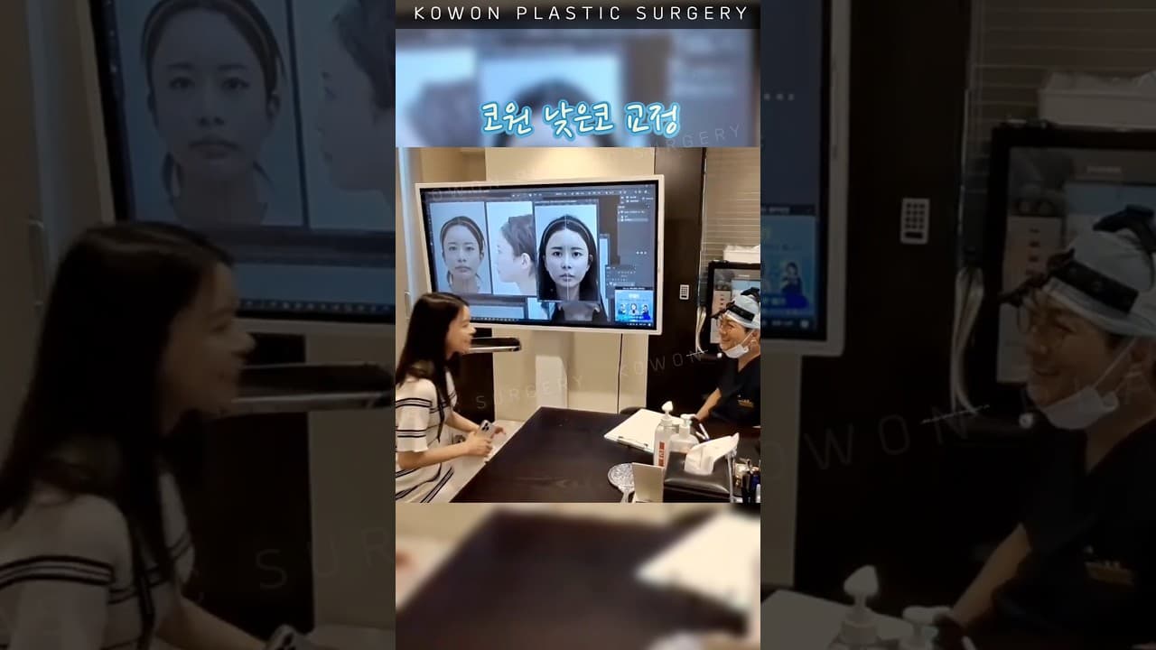 낮은코를 좀 더 높게!멀어보이는 눈과 눈사이 코성형으로 개선!