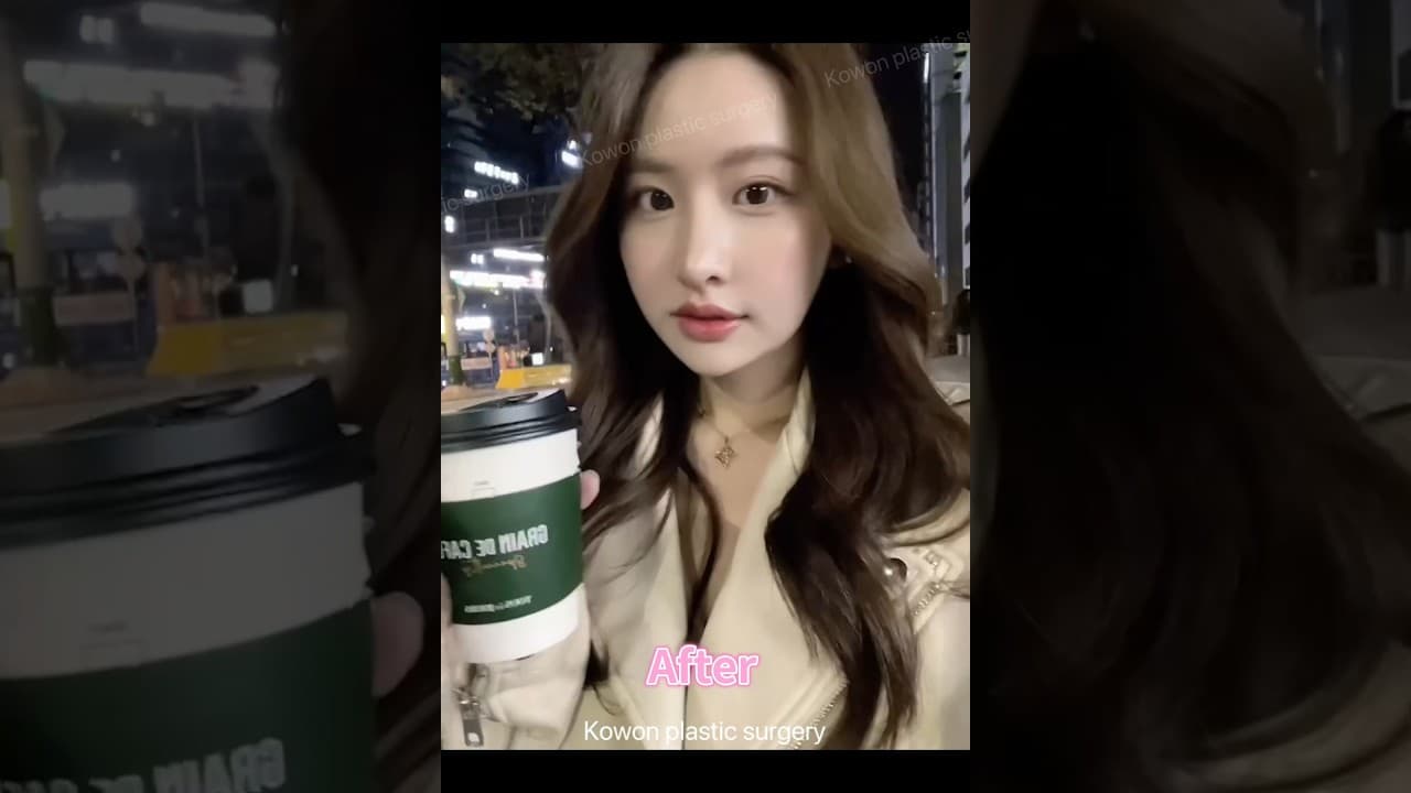 자연스럽게 올라가는 코끝 , 낮은 콧대 교정 증례 예쁘고 자연스러운 개선