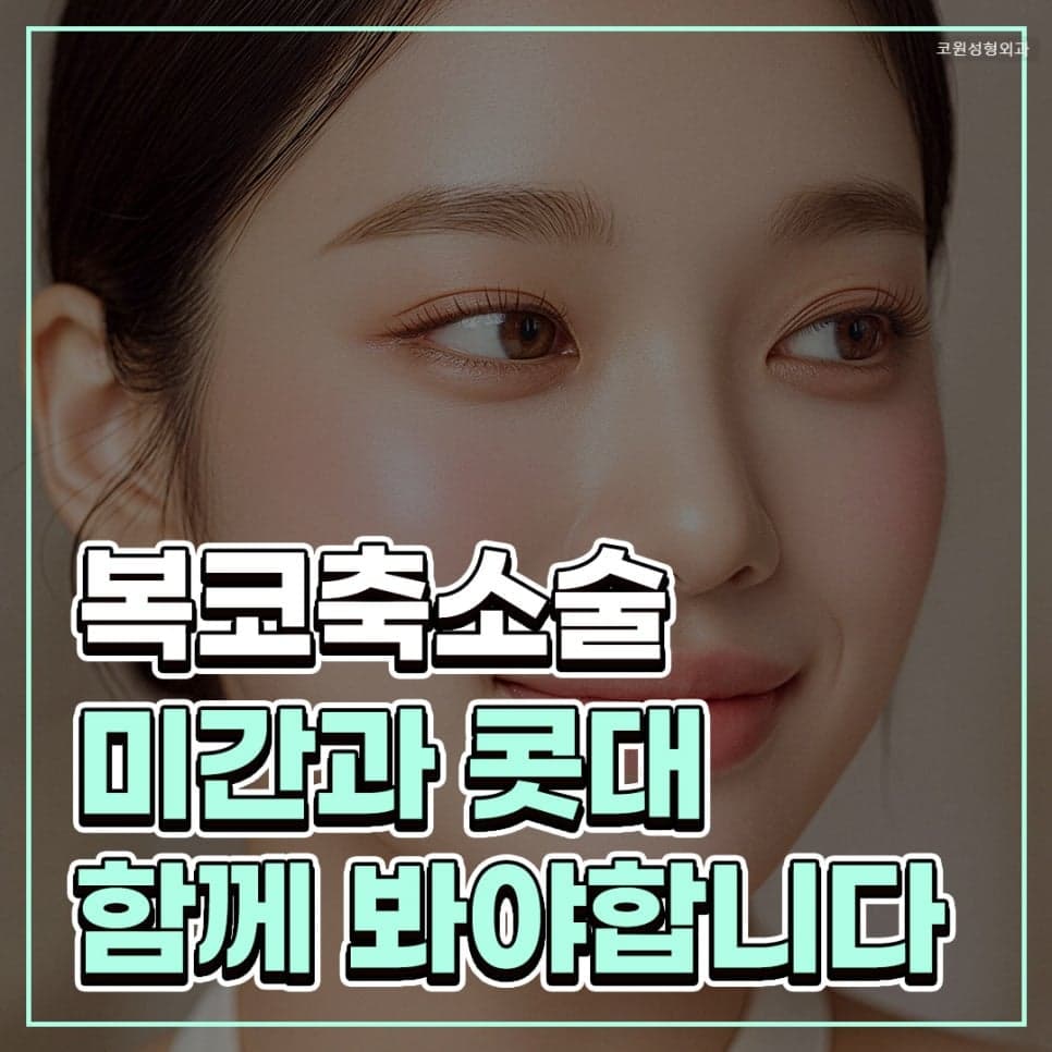 복코수술, 코끝만 줄이면 될까요 — 미간에서 콧대로 이어지는 흐름을 함께 보는 이유 관련 이미지 1/5