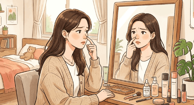 자려한코성형이란 무엇인가요 — 실·필러를 정리한 뒤 보형물 없이 라인을 만든 작은코 사례 관련 이미지 3/10