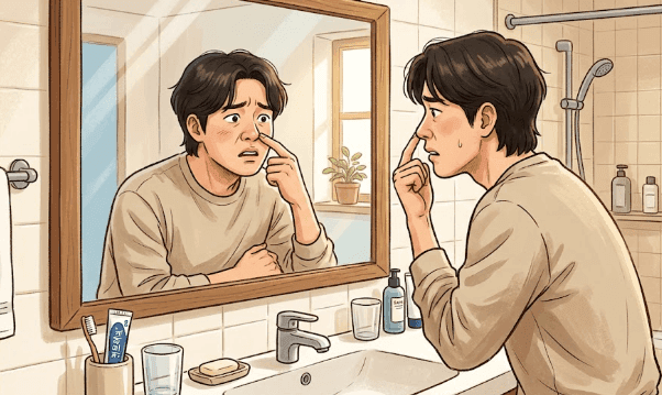 남자 복코수술, 매부리와 콧볼을 함께 봐야 하는 이유 — 코끝·콧대·콧볼의 균형 관련 이미지 3/10