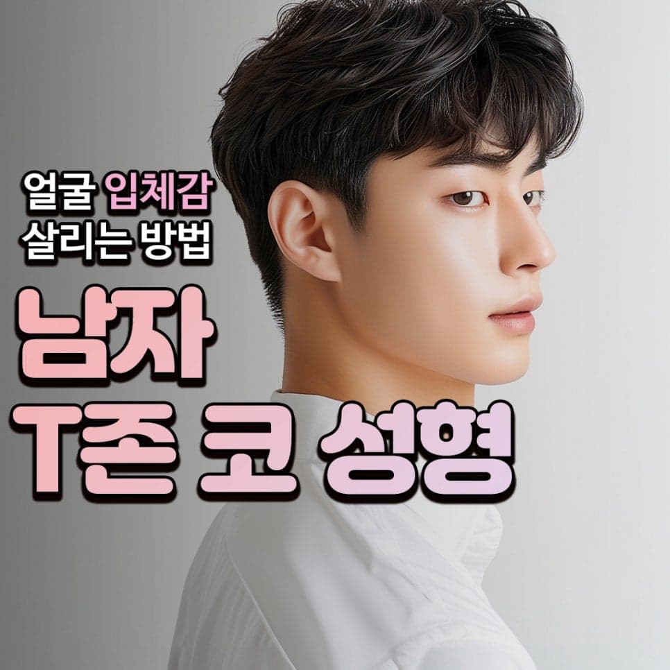 남자 코성형으로 달라지는 T존 입체감 — 미간·콧대는 어떤 방법으로 보완하나요? 관련 이미지 1/11