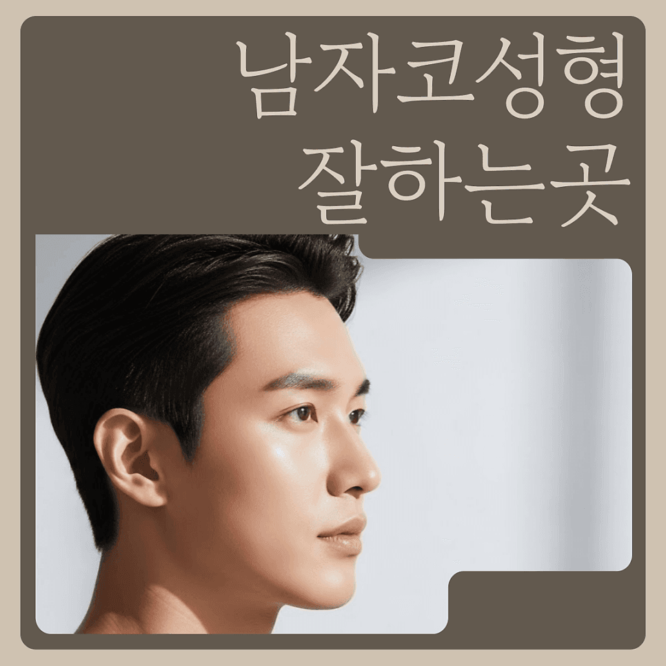 남자 코성형과 RIBFIT™ 리브핏 — 자연스러운 직선 라인을 위해 확인하는 것들 관련 이미지 1/7