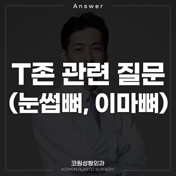눈썹뼈에서 콧대로 이어지는 T존 — 눈 사이 콧대·이마·코 전체를 나눠 묻는 이유 관련 이미지 1/2
