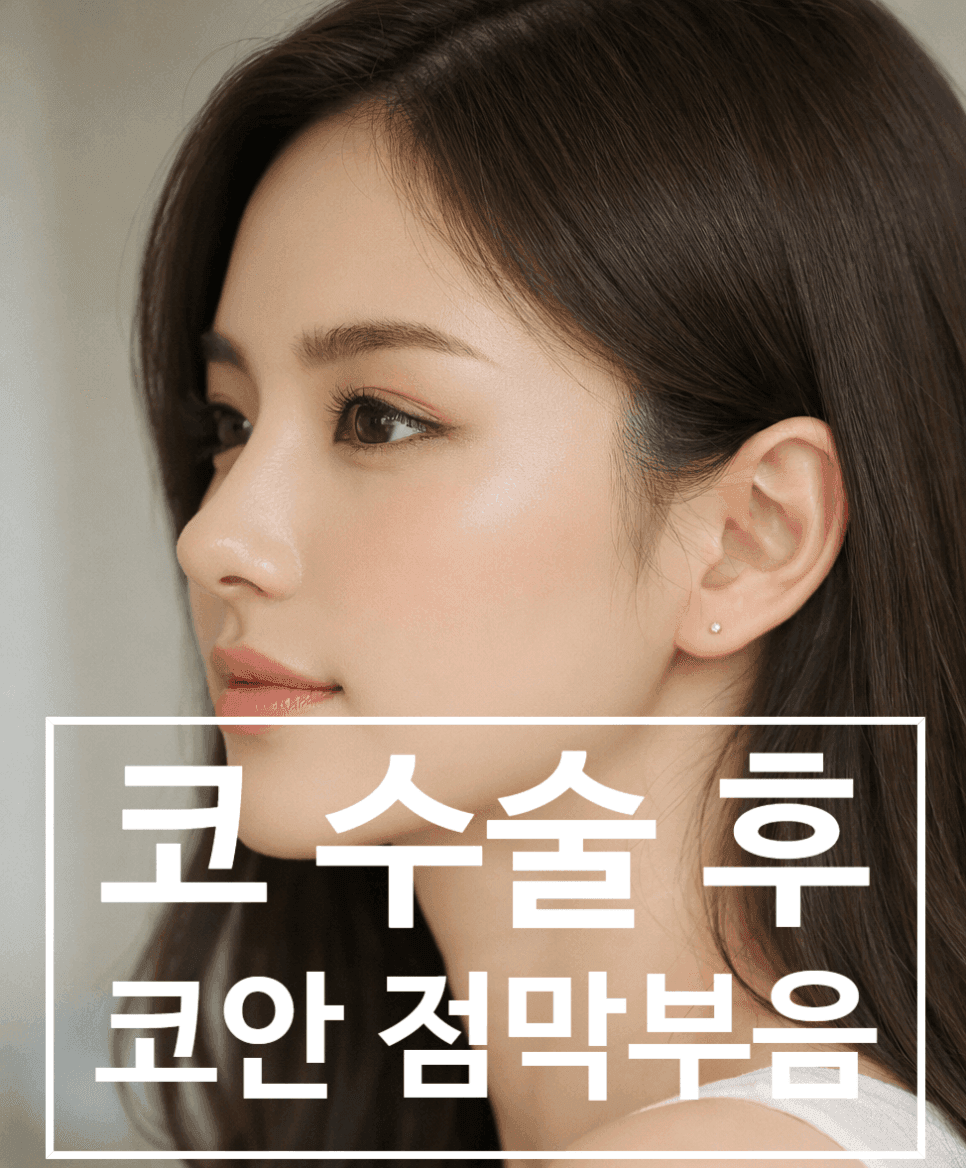코수술 후 코안 점막이 부었다면 — 보형물 제거보다 먼저 확인해야 하는 것 관련 이미지 1/9