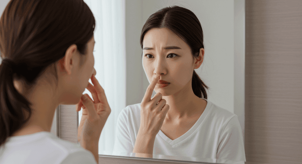 자연스러운 코의 조건 — 이마 라인·정면 비율·비순각, 세 가지를 함께 보는 이유 관련 이미지 1/6