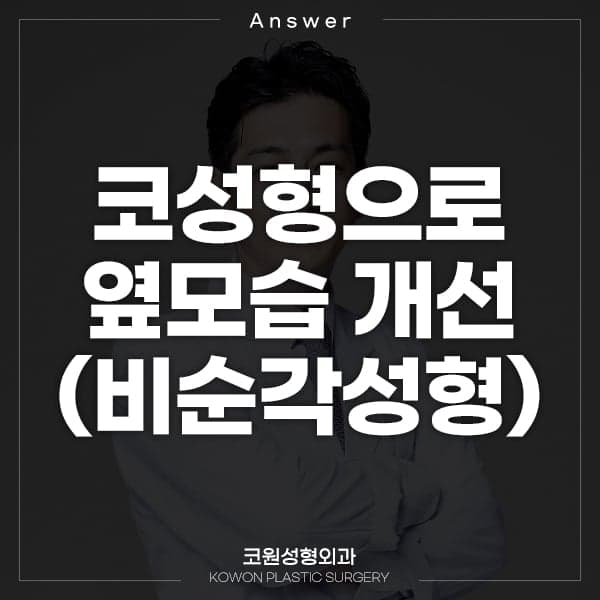 코성형만으로 옆모습이 좋아질 수 있나요 — 이마·코·턱 라인과 비순각성형의 역할 관련 이미지 1/2