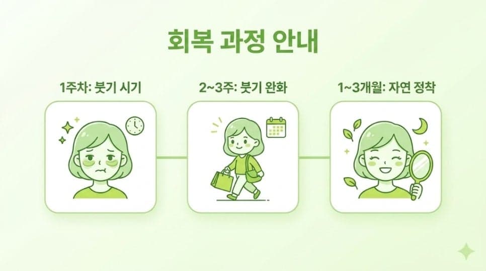 코수술 붓기 기간, 얼마나 걸리나요 — 직후 변화와 회복 흐름 관련 이미지 2/9