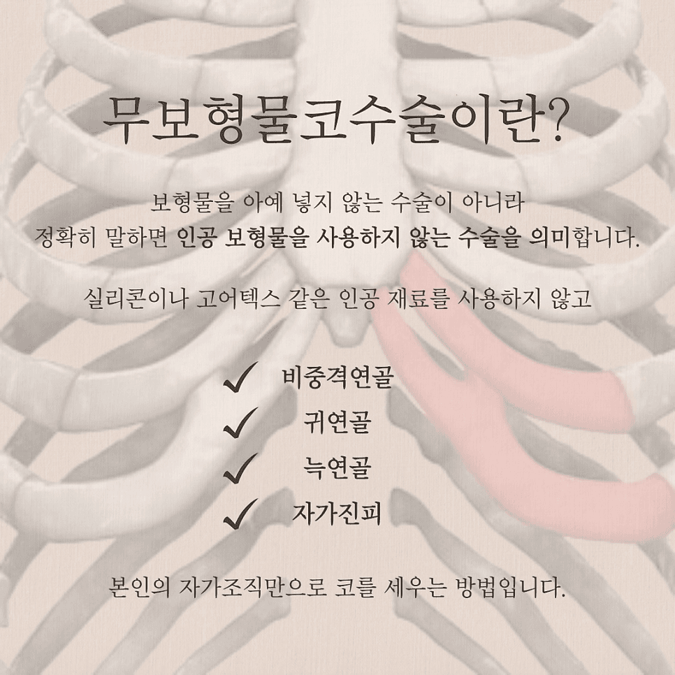 การผ่าตัดจมูก ไม่ใช้อิมแพลนต์สามารถทำได้ด้วยการผ่าตัดจมูก กระดูกอ่อนซี่โครงหรือไม่? — เหตุใดเราจึงพิจารณาโครงสร้างก่อนวัสดุ ภาพที่เกี่ยวข้อง 3/8